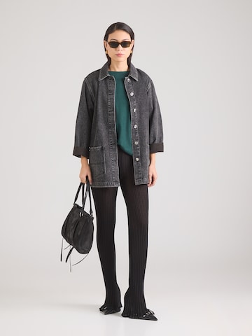 žalia ZABAIONE Marškinėliai 'Pe44tula'