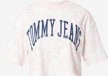 Tommy Jeans Tričko – pink: přední strana