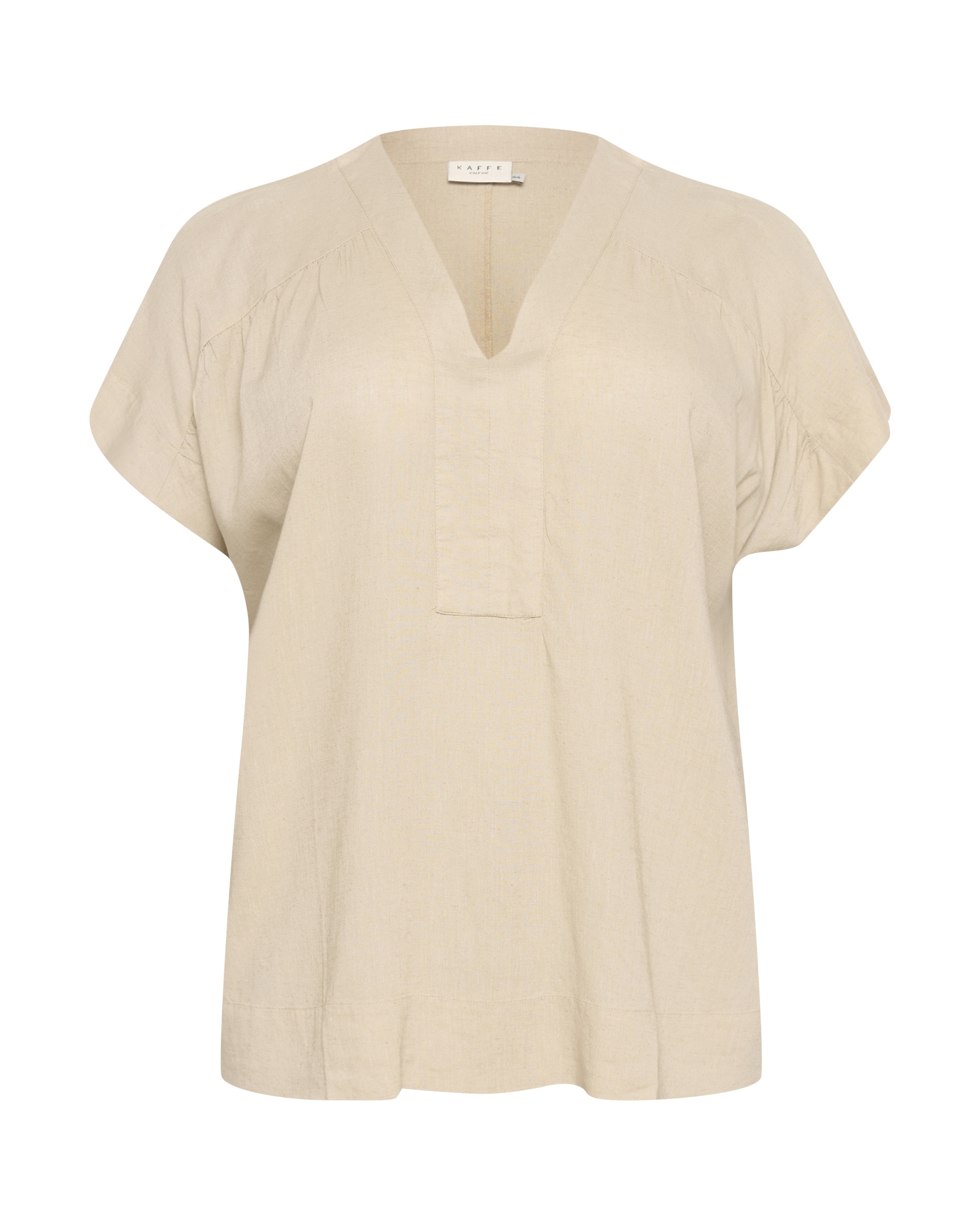 KAFFE CURVE Bluse 'Mille' i grå: forside