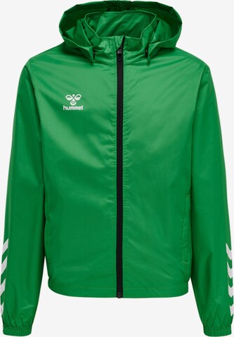 Hummel Sportjacke in Grün: predná strana