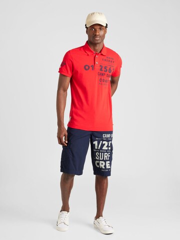 T-Shirt CAMP DAVID en rouge