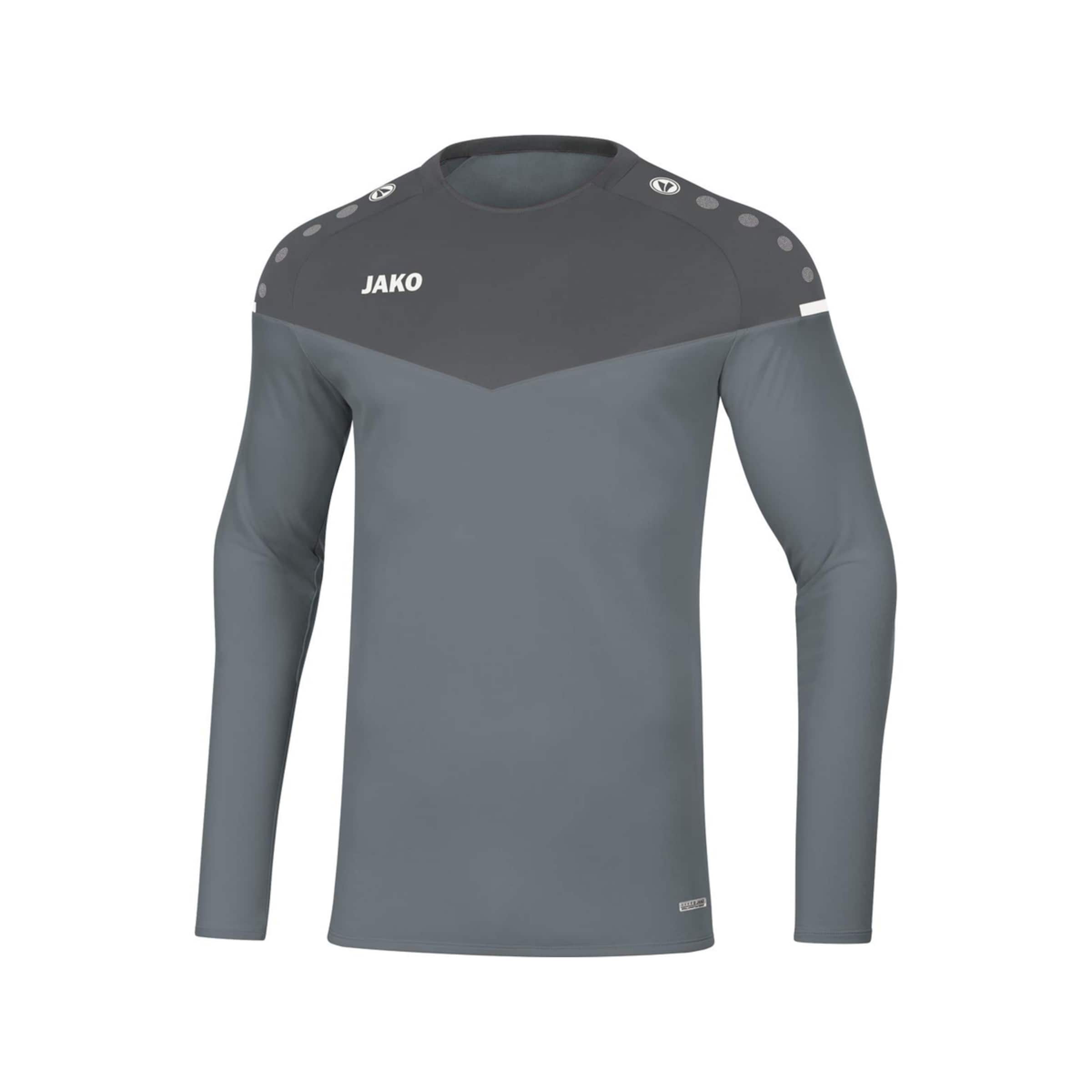 JAKO Funktionsshirt 'Champ 2.0' in Grau: Vorderseite