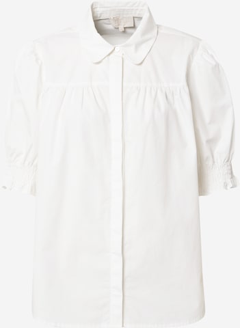 Camicia da donna 'Alette' di minus in bianco: frontale