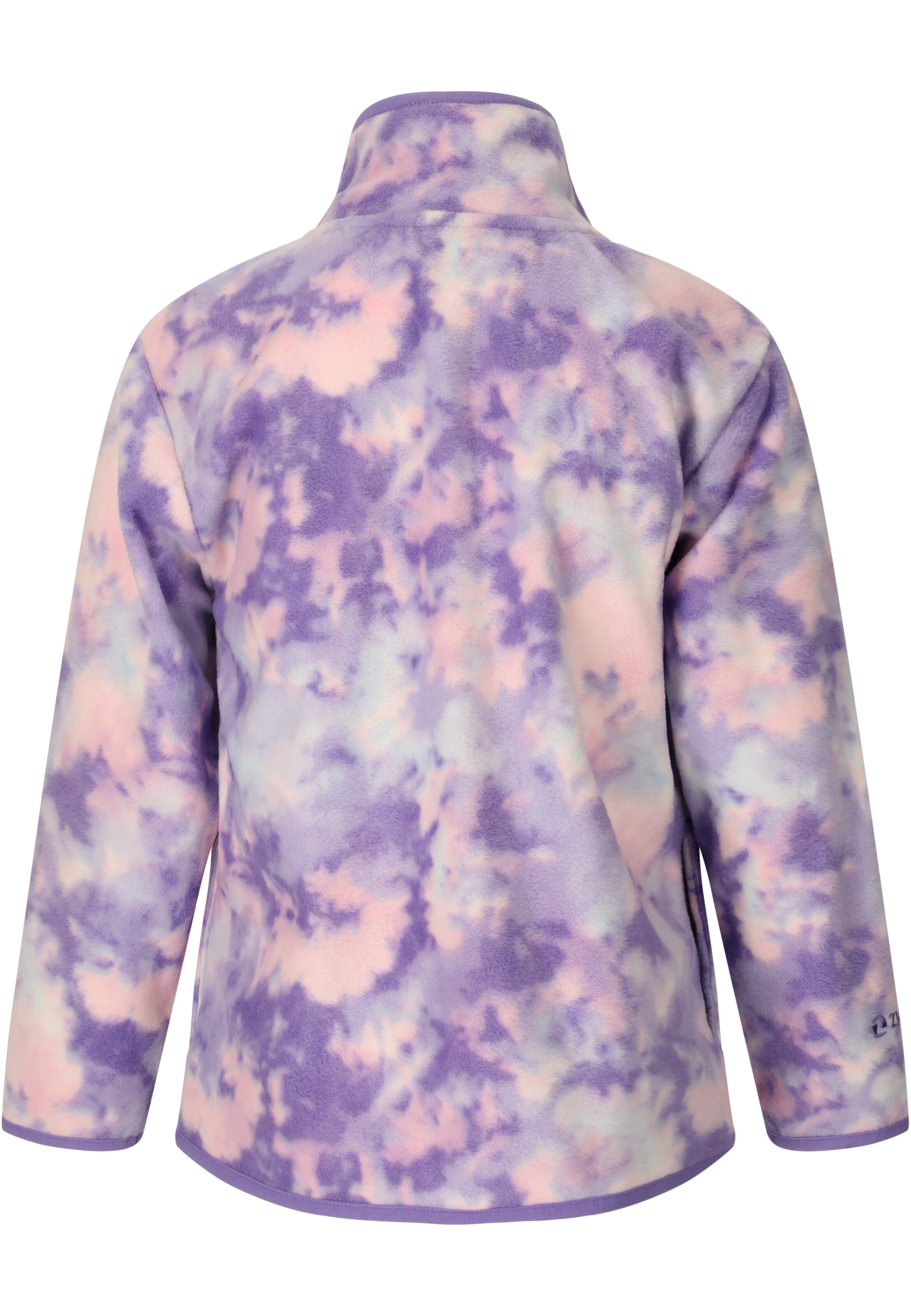 ZigZag Fleece jas 'Jasmina' in Lila