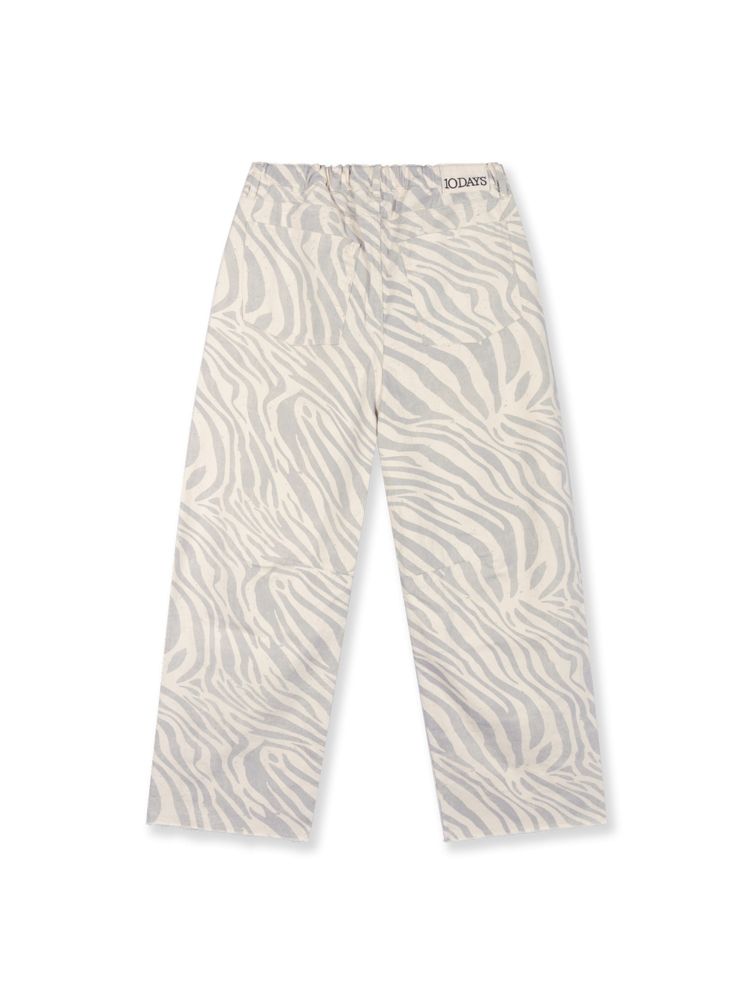 10Days Loose fit Trousers in White