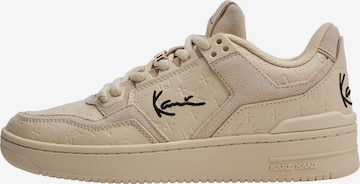 Karl Kani Låg sneaker i beige: framsida