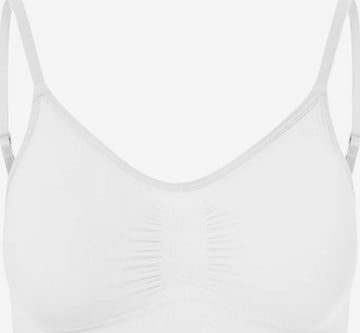Soutien-gorge 'Comfort Bralette' cfab (formerly creamy fabrics) en blanc : devant