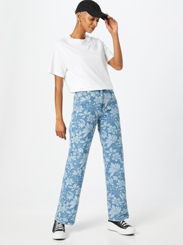 Wide Leg Jean Trendyol en bleu