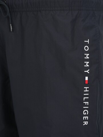 Tommy Hilfiger Swimwear Plus Badshorts i blå