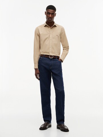 Coupe regular Chemise TOMMY HILFIGER en beige
