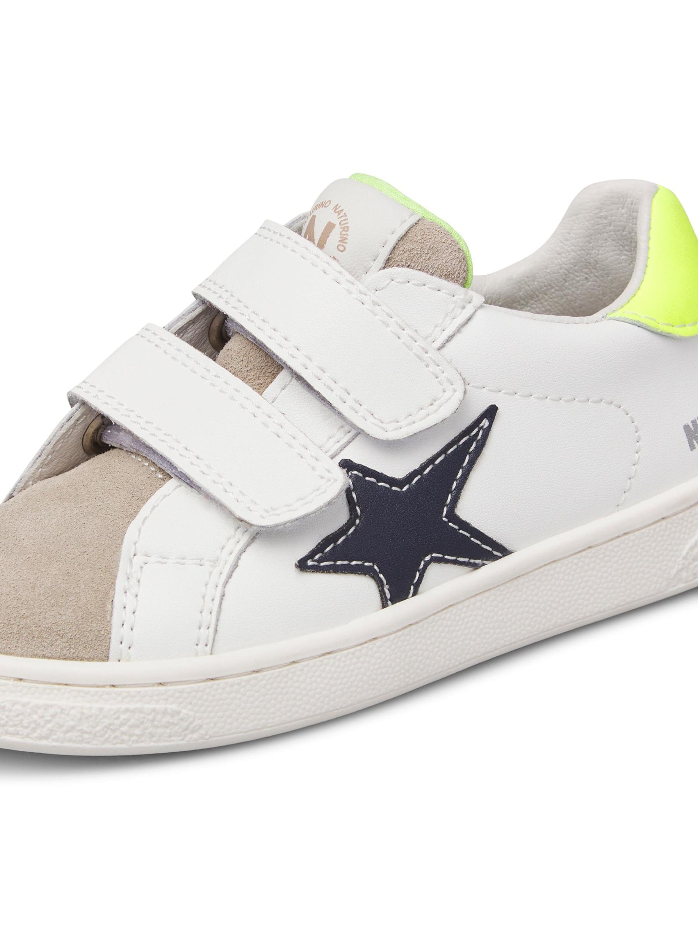NATURINO Sneakers 'Pinn' in Wit