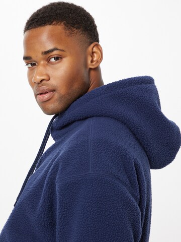 LEVI'S ® Sweatshirt 'Sherpa Utility Hoodie' i blå