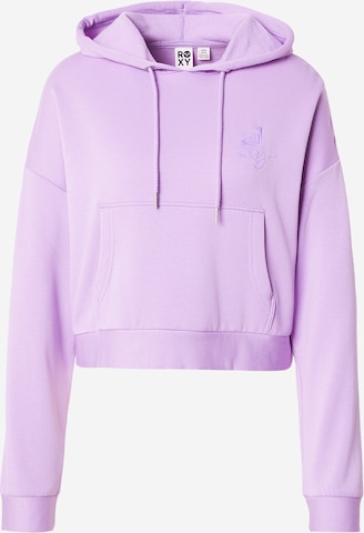 purpurinė ROXY Sportinio tipo megztinis 'SURFINGBYDAY': priekis