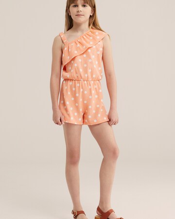 WE Fashion Overall in Oranje