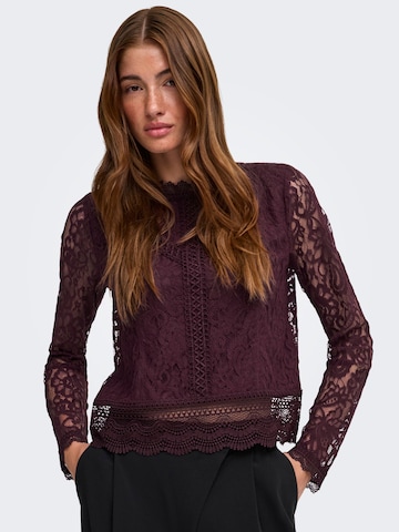Camicia da donna 'ONLNew' di ONLY in rosso