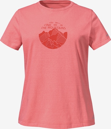 T-shirt fonctionnel 'Buchberg' Schöffel en rose : devant