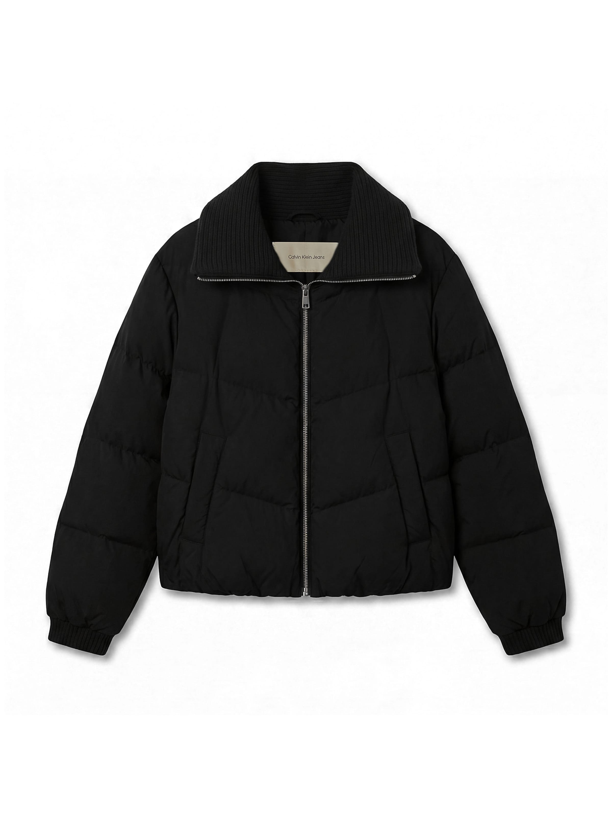 Calvin Klein Jeans Jacke in Schwarz: Vorderseite
