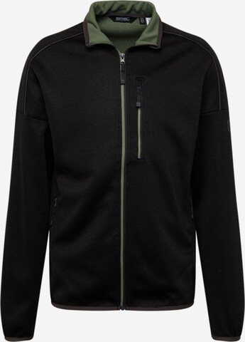 REGATTA Функциональная флисовая куртка 'Kames' в Черный: спереди