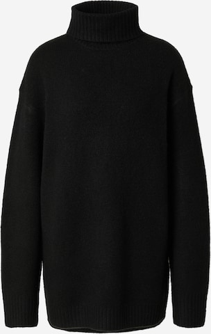 RÆRE by Lorena Rae Kleid in Schwarz: Vorderseite