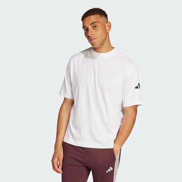 ADIDAS SPORTSWEAR Функциональная футболка 'Essentials' в Белый: спереди