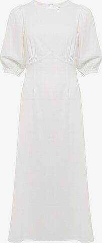 Robe 'ARYA' Calli en blanc : devant