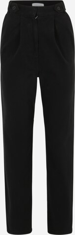 Regular Pantaloni cutați de la Topshop Tall pe negru: față