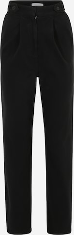 regular Pantaloni con pieghe di Topshop Tall in nero: frontale