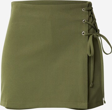 Trendyol - regular Pantalón en verde: frente