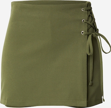 Trendyol Trousers in Green: front