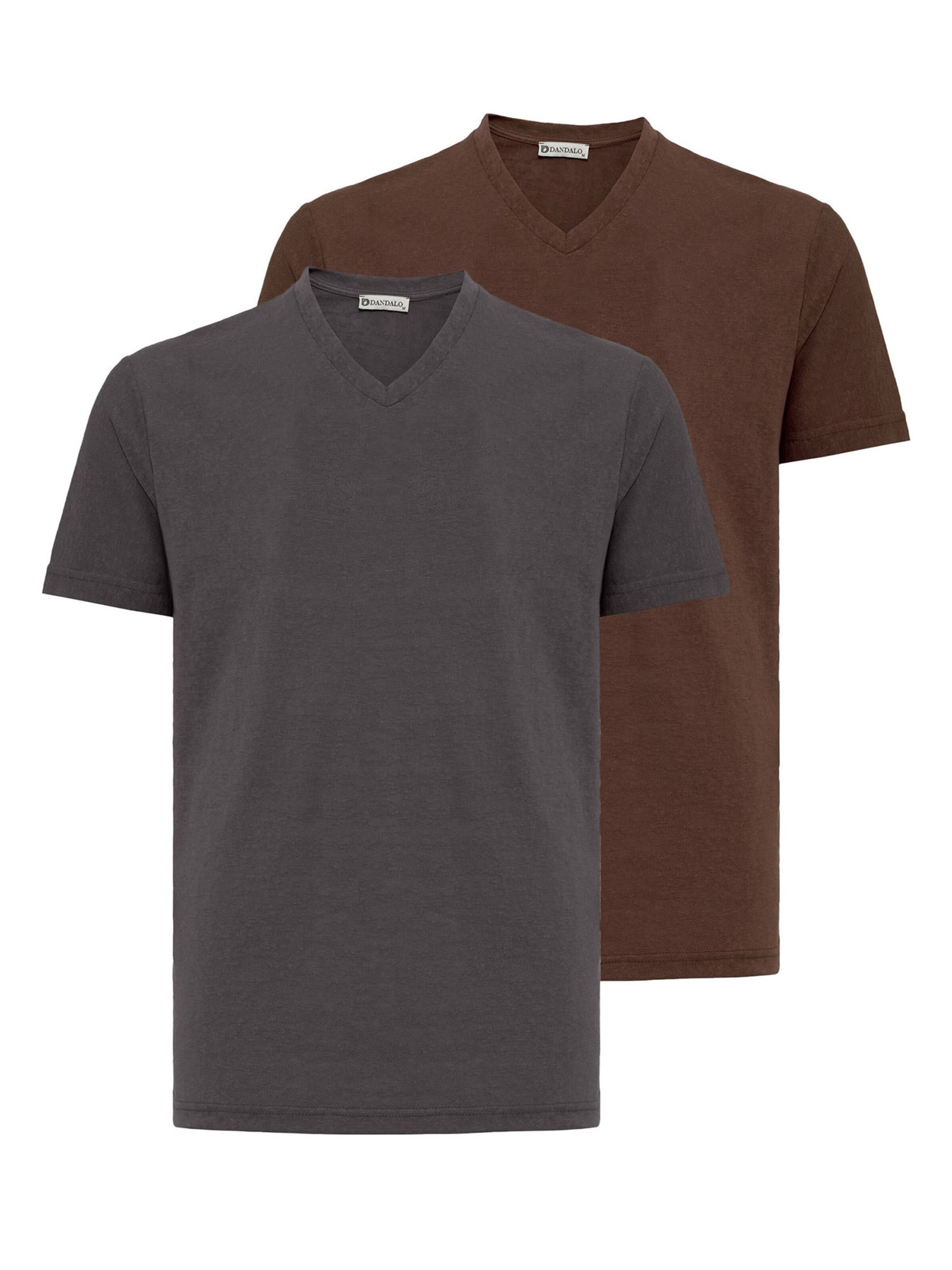 Dandalo Μπλουζάκι σε καφέ: μπροστά