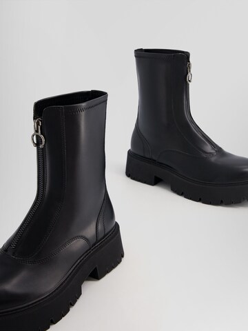 Bottines Bershka en noir