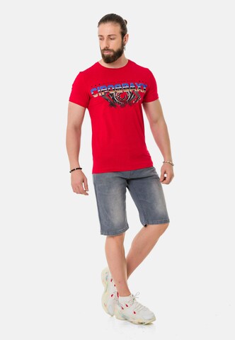 CIPO & BAXX Shirt in Red