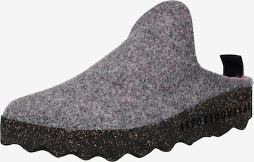 Asportuguesas Hausschuh in Grau: Vorderseite
