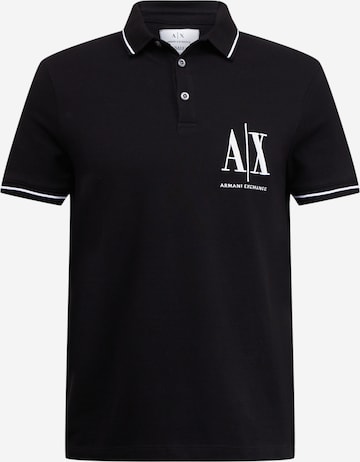 ARMANI EXCHANGE Tričko – černá: přední strana