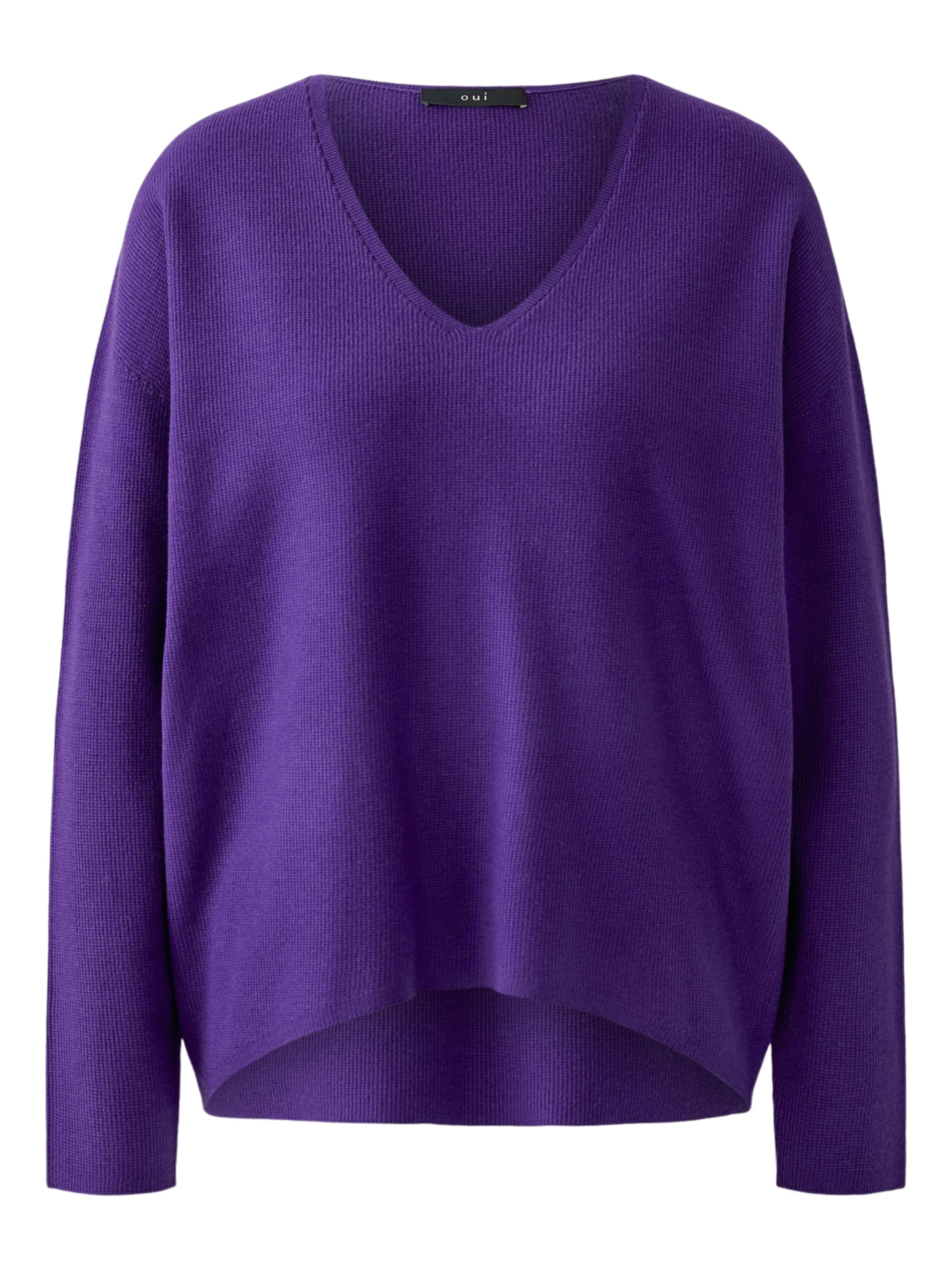OUI Pullover in Lila: Vorderseite