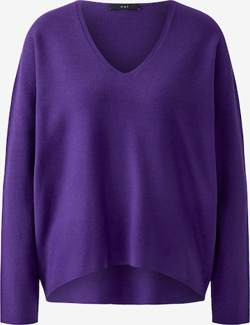 OUI Pullover in Lila: Vorderseite