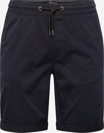 BLENDregular Chino hlače - crna boja: prednji dio