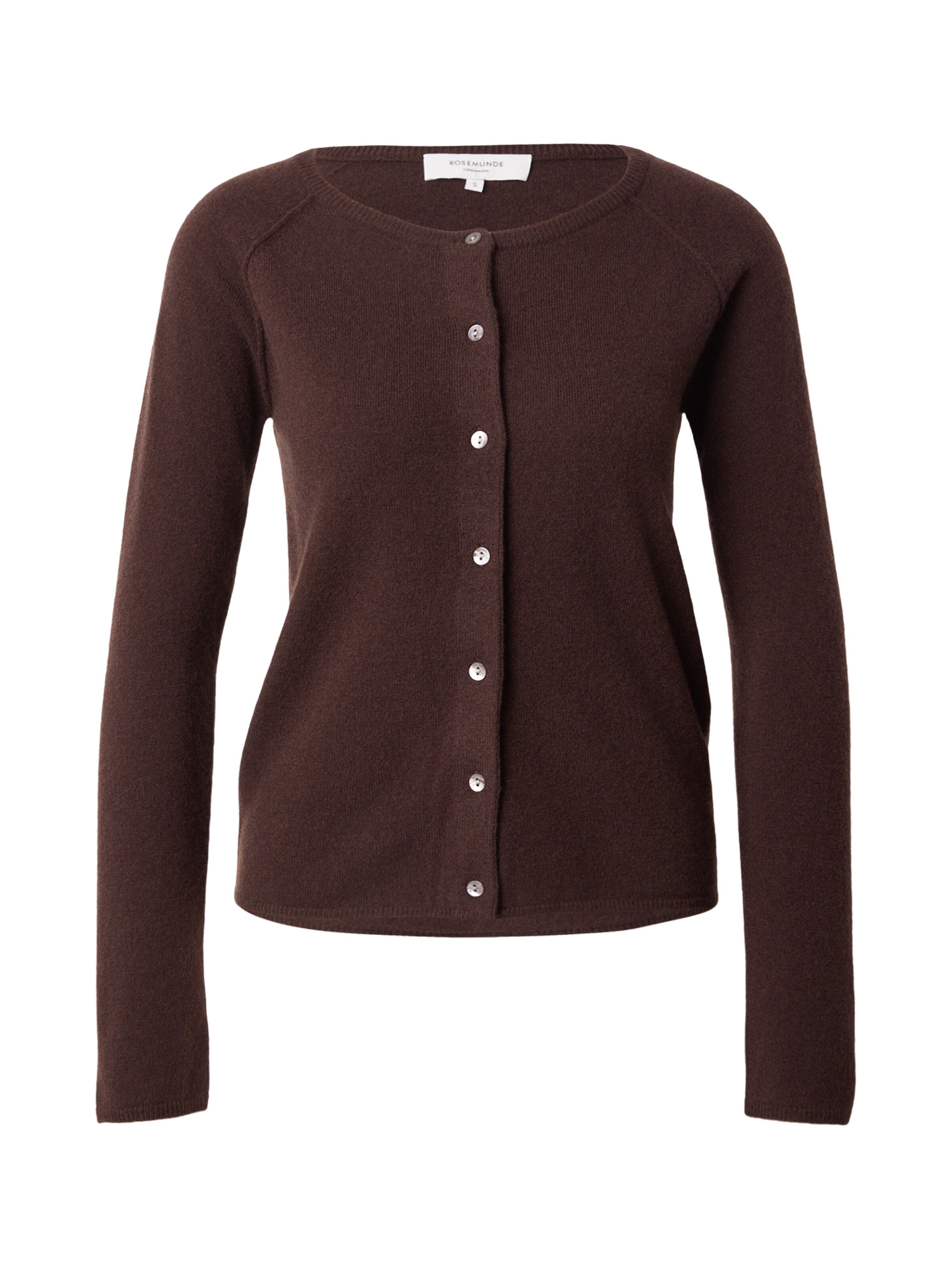 Cardigan rosemunde en marron : devant