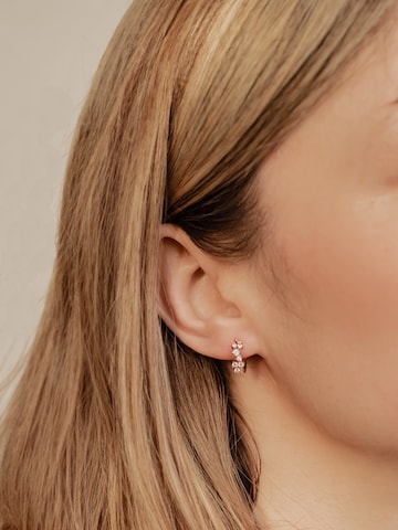 Hey Happiness Earrings 'Konstellation' in Gold: front