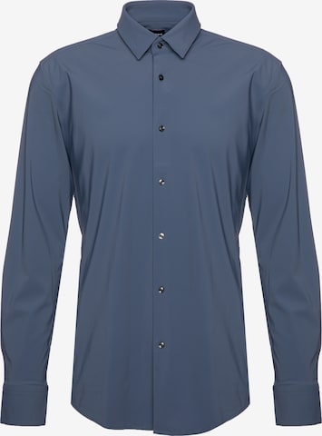 BOSS Comfort Fit Hemd 'P-Hank-S-K-261' in Blau: Vorderseite