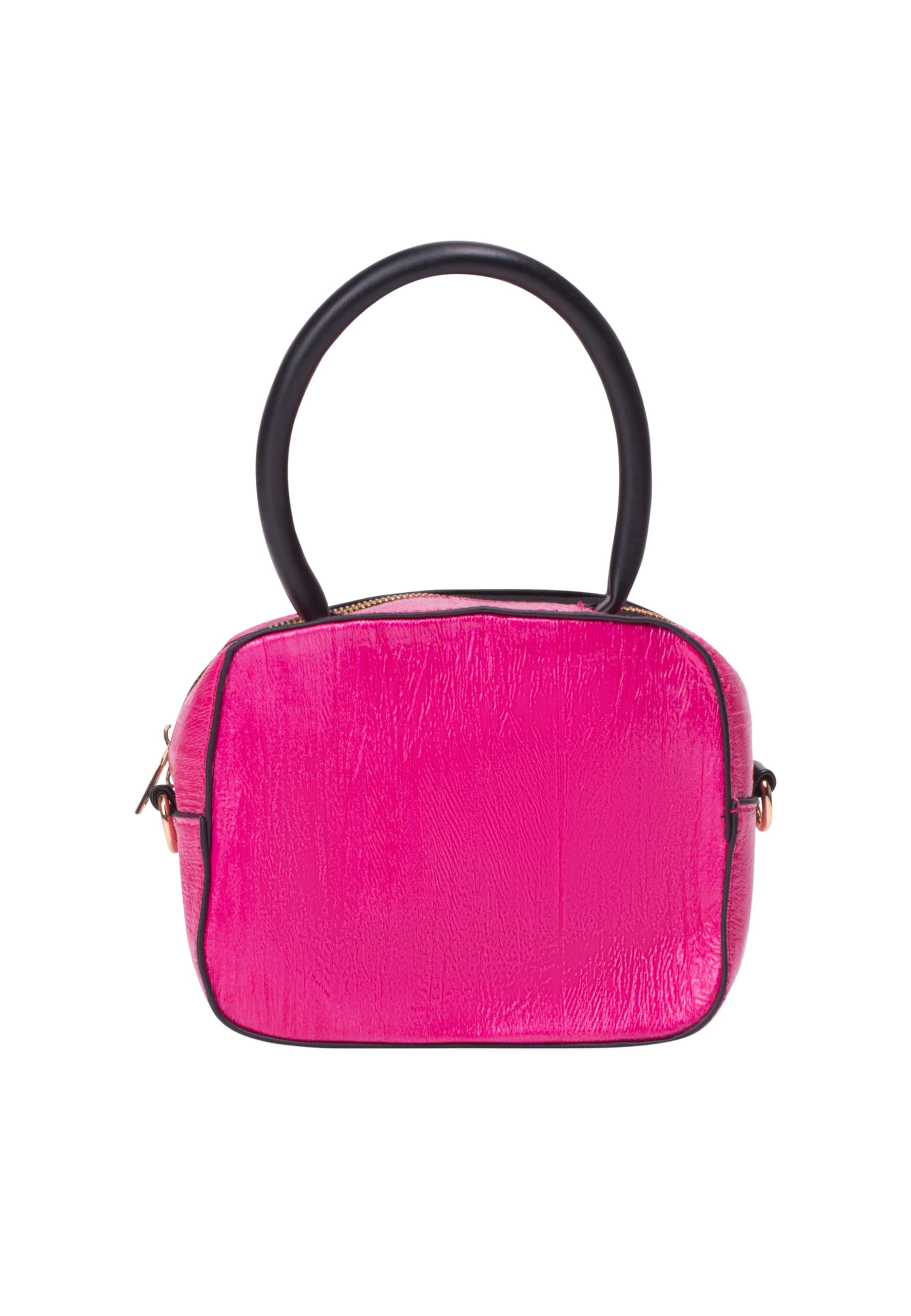 rozā MYMO Rokassomiņa: no priekšpuses