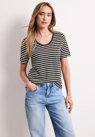 STREET ONE Shirt in Brown: front