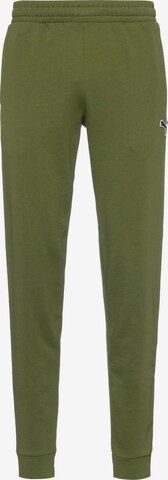 PUMA Tapered Broek 'Better Essentials' in Groen: voorkant