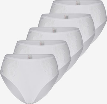 Nina von C. Panty 'Basic' in White: front