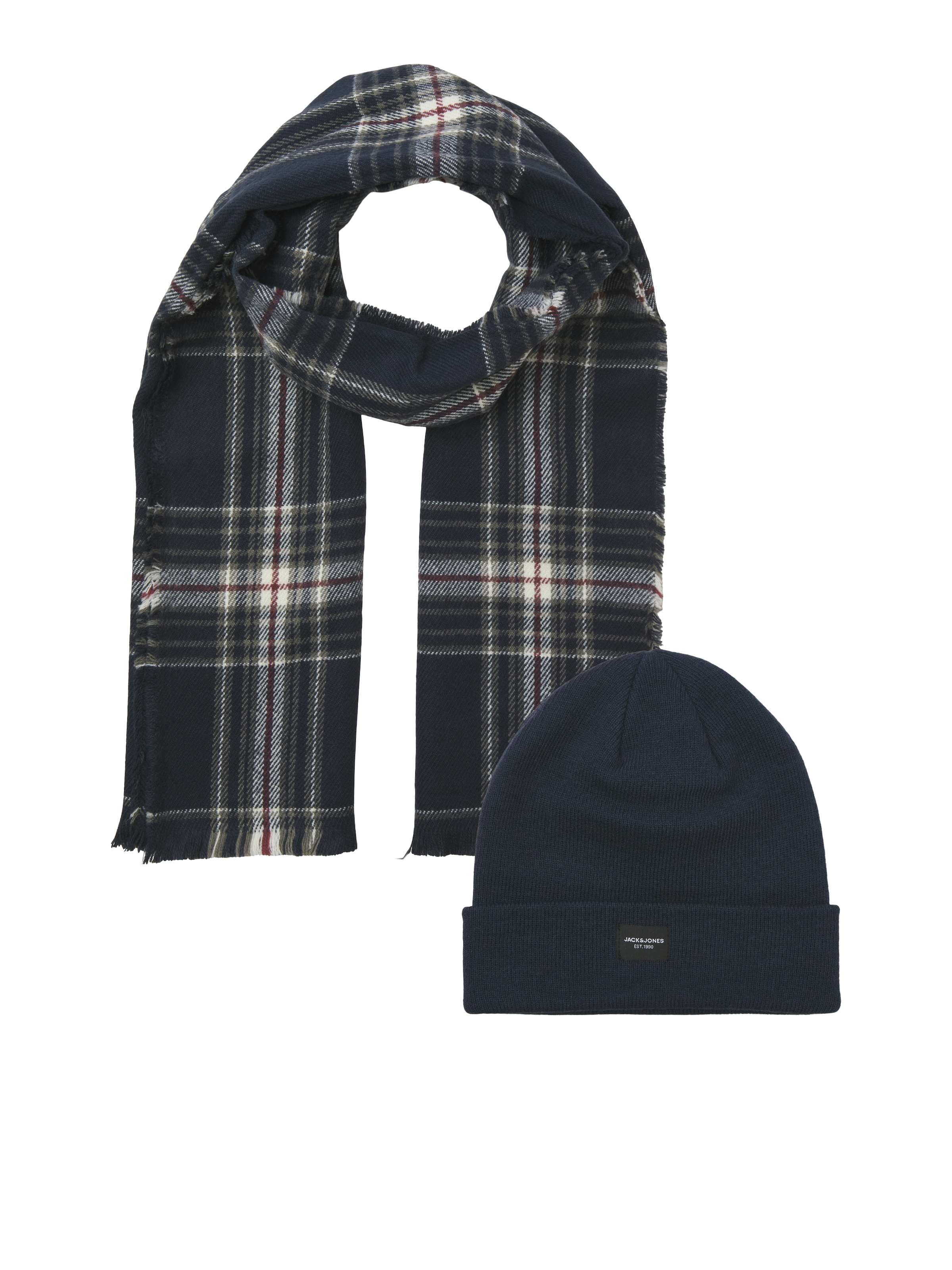 JACK & JONES Beanie 'JACFROST' in Blue: front