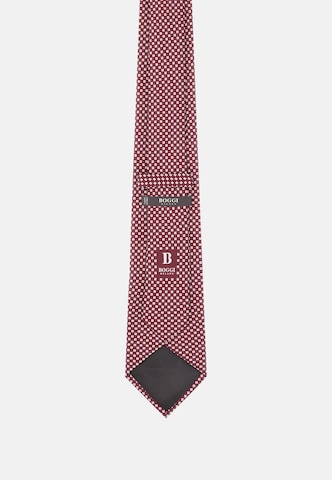 Cravate Boggi Milano en rouge