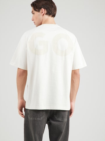 T-Shirt 'Nalftee' HUGO en blanc