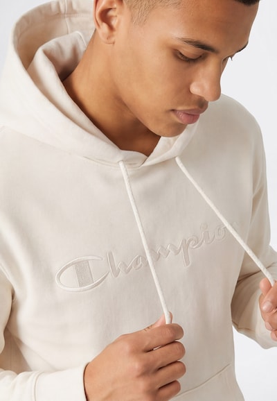 Champion Authentic Athletic Apparel Sweatshirt in Cream, Item view