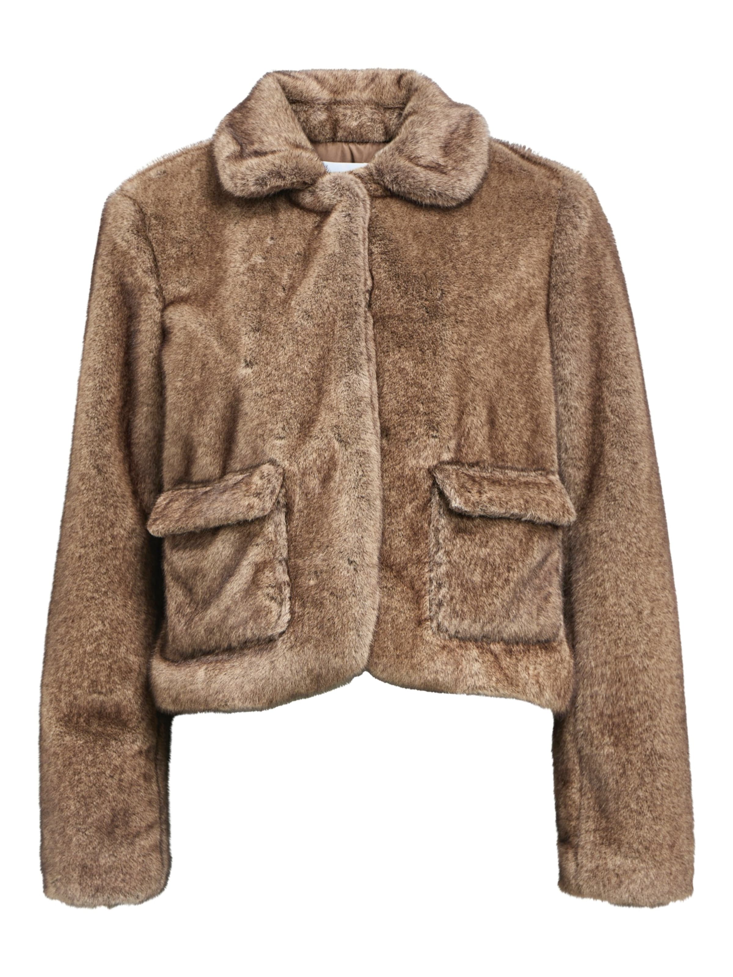 OBJECT Jacke in Braun: Vorderseite