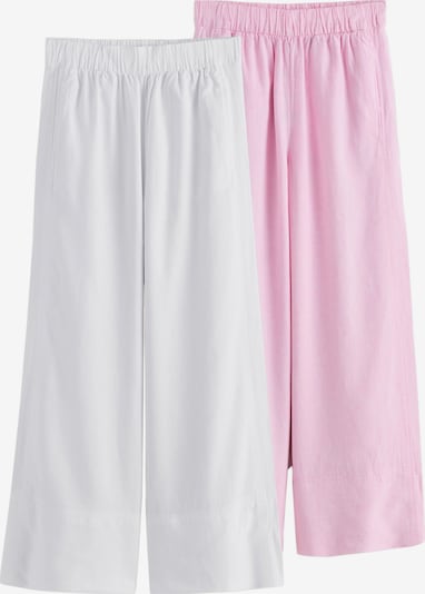 Kelnės iš Next, spalva – rožių spalva / balta, Prekių apžvalga